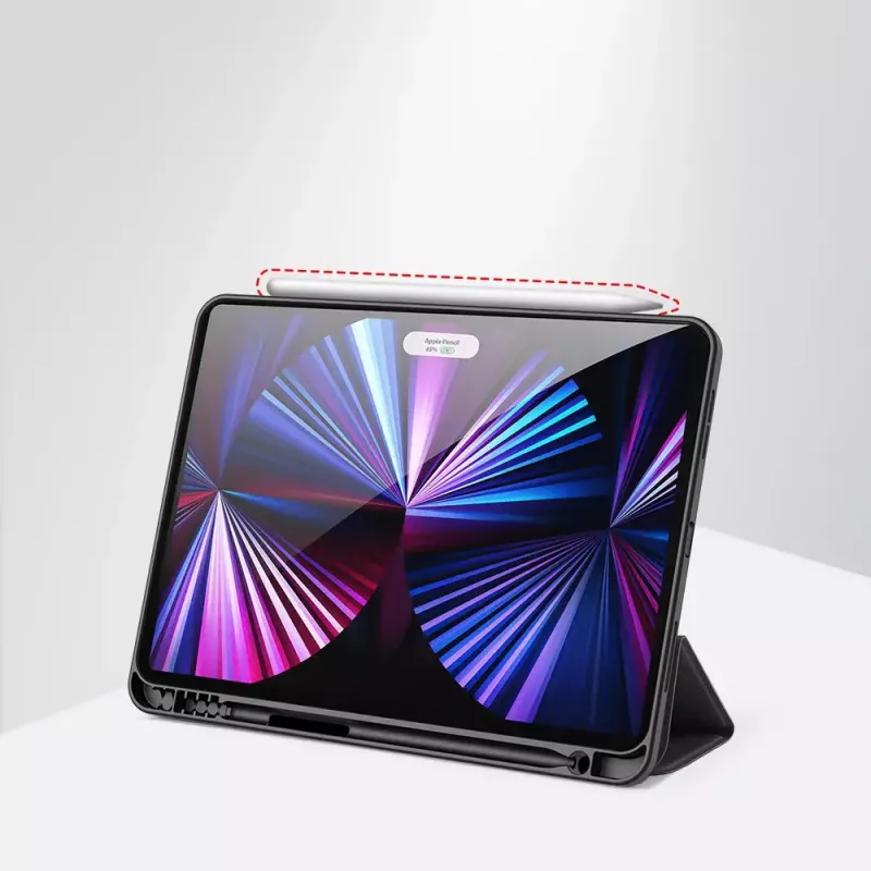 Folijas futrālis Nevox Vario sērija iPad Pro 11 pelēks