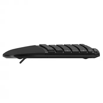 Kensington Pro Fit Ergo KB675 EQ TKL tastatūra USB RF Wireless Bluetooth QWERTZ vācu melna