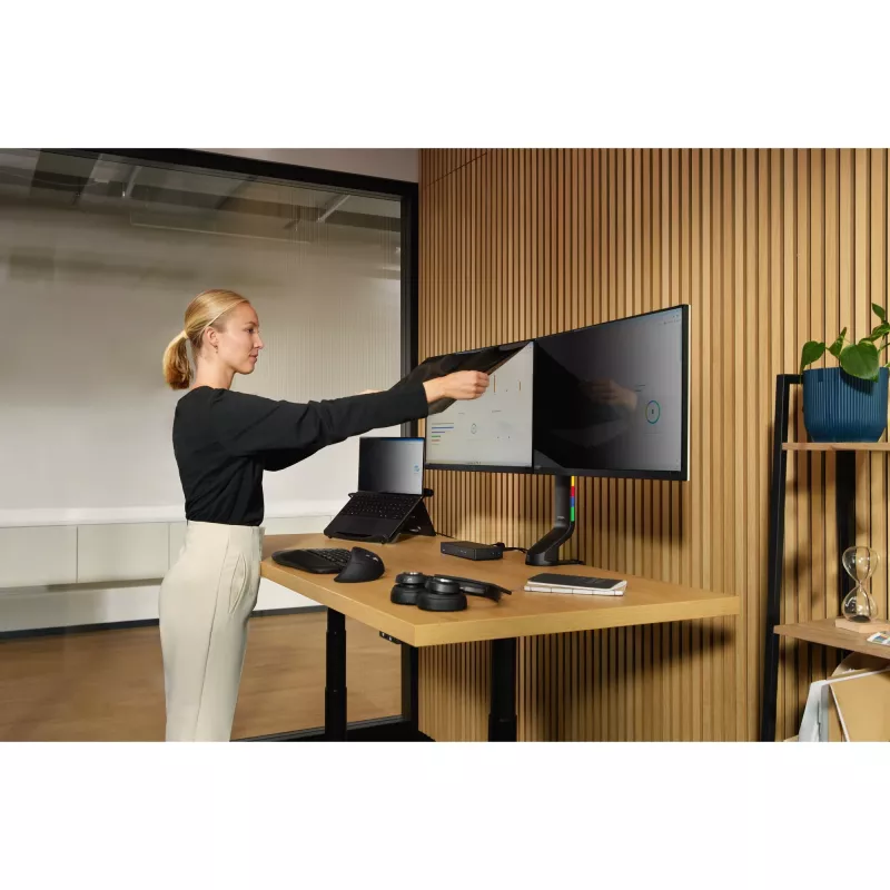 Kensington Pro Fit Ergo KB675 EQ TKL tastatūra USB RF Wireless Bluetooth QWERTZ vācu melna
