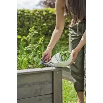 Atzarošanas šķēres Gardena GripCut 12213-20 Plastmasas rokturis Melns Zaļš Nerūsējošā tērauda asmens