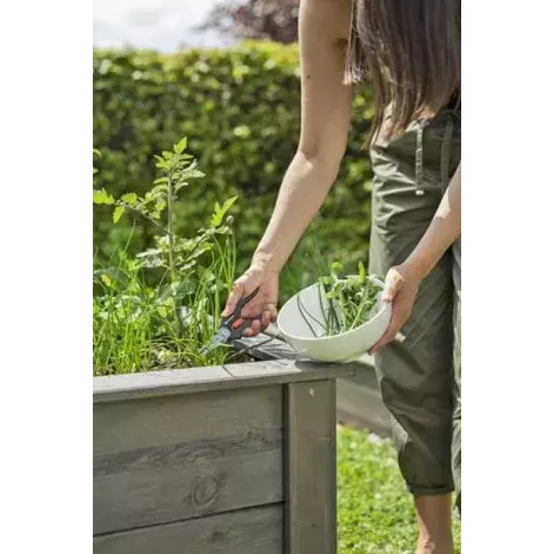 Atzarošanas šķēres Gardena GripCut 12213-20 Plastmasas rokturis Melns Zaļš Nerūsējošā tērauda asmens