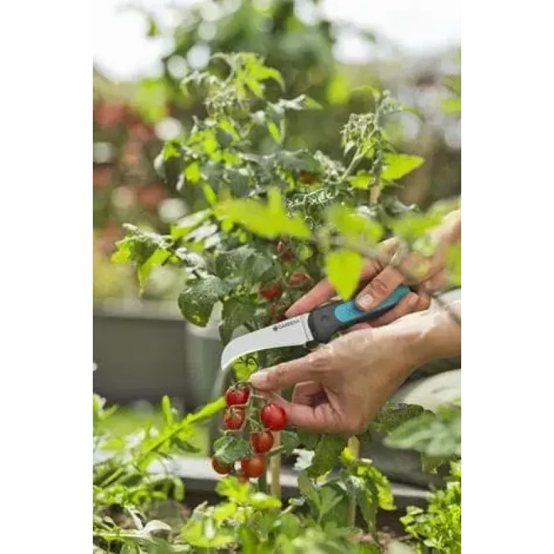 Gardena VeggieCut atzarošanas šķēres Melnas Zaļas Nerūsējošā tērauda asmeņi