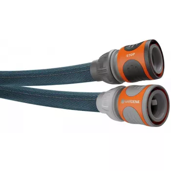 Gardena Liano dārza šļūtene 10 m PVC Virszemes Melna Zila Pelēka