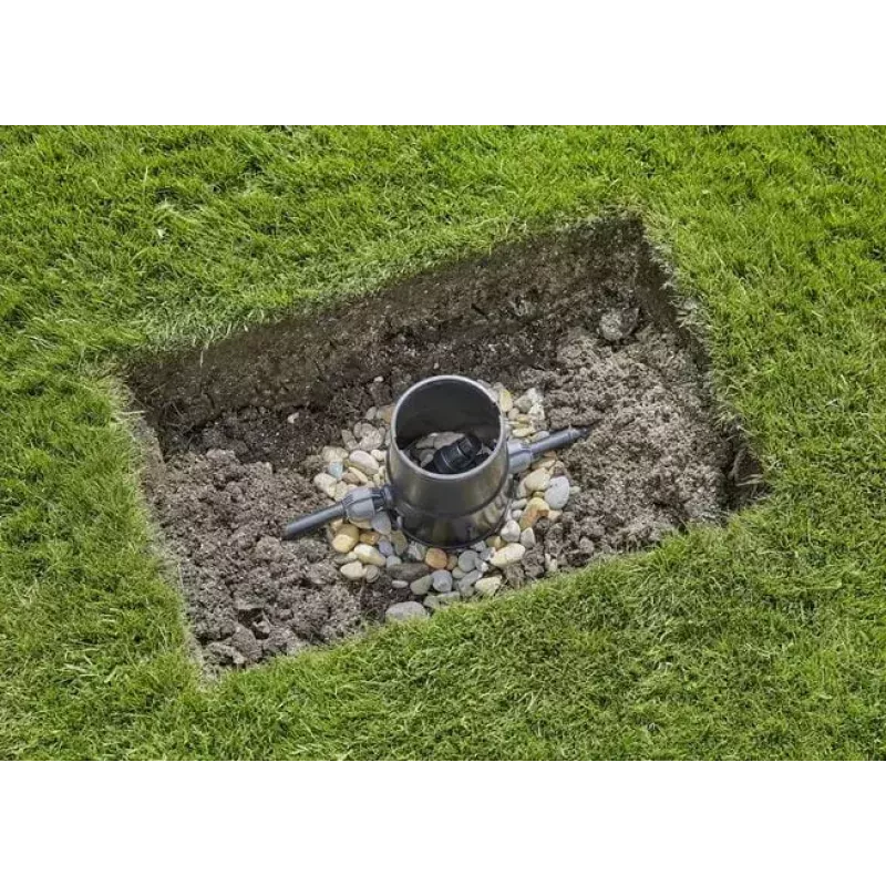 Pilienveida spiediena regulators Gardena 08200-20 piemērots iekštelpu lietošanai melns