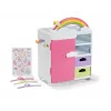 Leļļu skapis zapf creation BABY born Rainbow Wardrobe — lellēm, gaismas efekti, nepieciešamas 3×AAA baterijas, ieteicamais vecums 3+