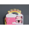 Leļļu skapis zapf creation BABY born Rainbow Wardrobe — lellēm, gaismas efekti, nepieciešamas 3×AAA baterijas, ieteicamais vecums 3+