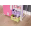 Leļļu skapis zapf creation BABY born Rainbow Wardrobe — lellēm, gaismas efekti, nepieciešamas 3×AAA baterijas, ieteicamais vecums 3+