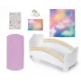 Leļļu gultiņa ZAPF creation BABY born Rainbow Bed 835999 43 cm lellēm