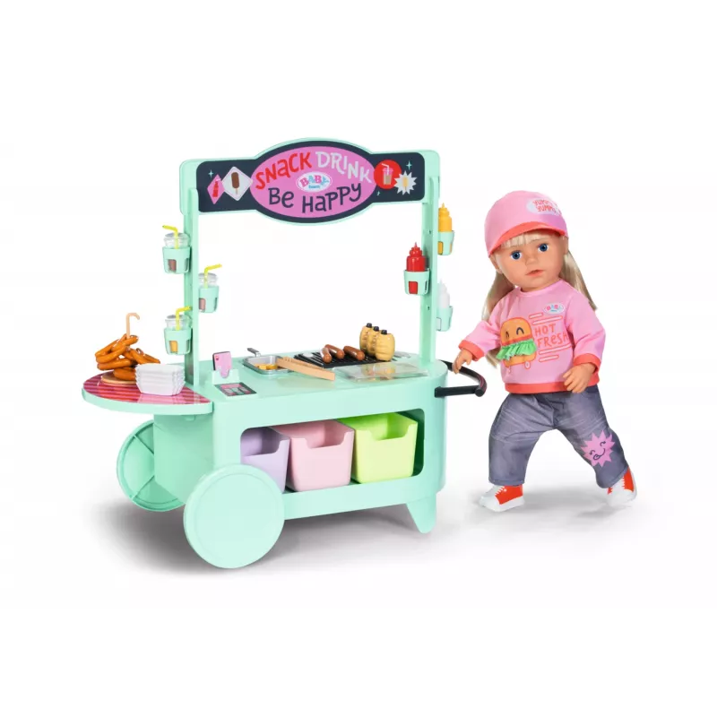 BABY born lelles aksesuāru komplekts no Zapf Creation — Snack Shop modelis 835883