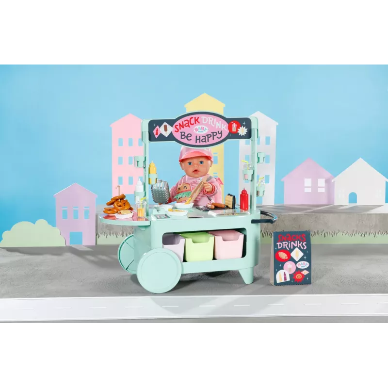 BABY born lelles aksesuāru komplekts no Zapf Creation — Snack Shop modelis 835883