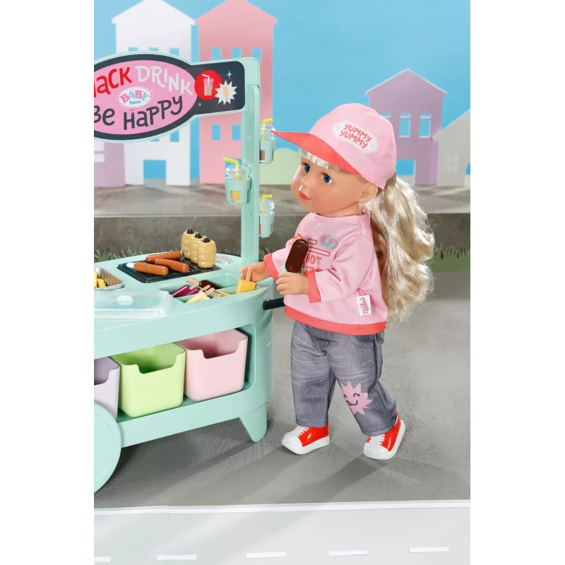 BABY born lelles aksesuāru komplekts no Zapf Creation — Snack Shop modelis 835883
