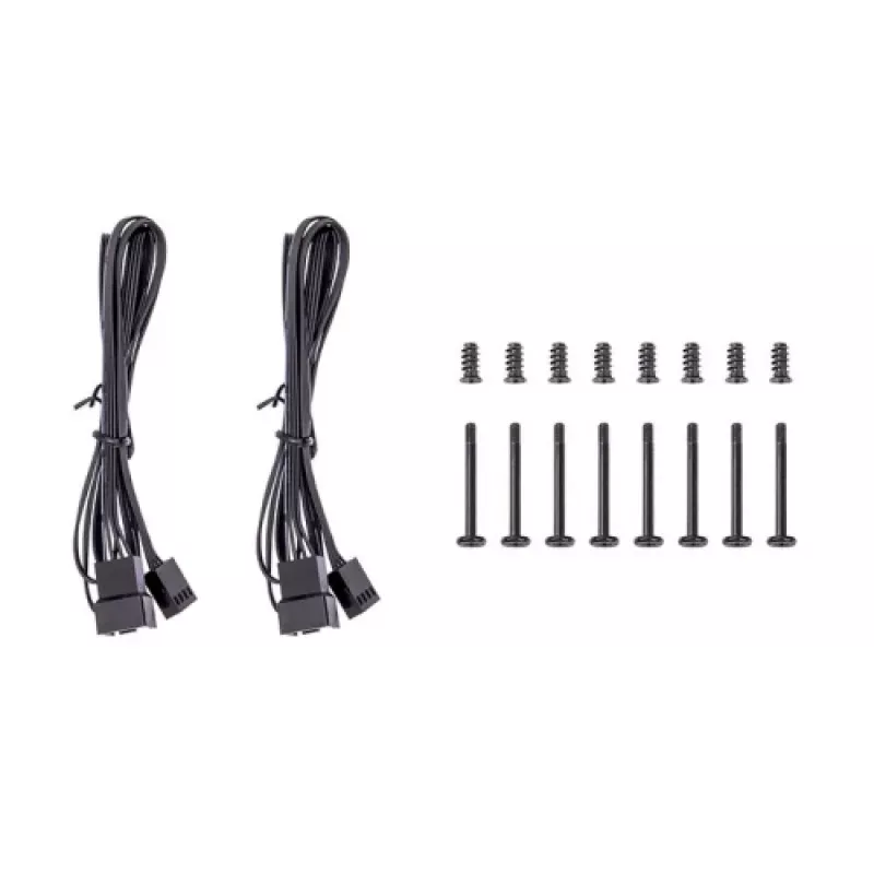 THERMALTAKE datora dzesēšanas ventilators - CT140 - 14cm - melns - 2 gab.