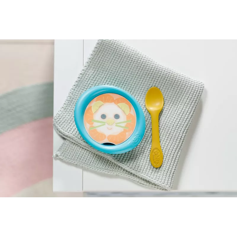 Leļļu barošanas komplekts BABY born Feeding Set vecumam no 3 gadiem — aksesuāri rotaļu barošanai