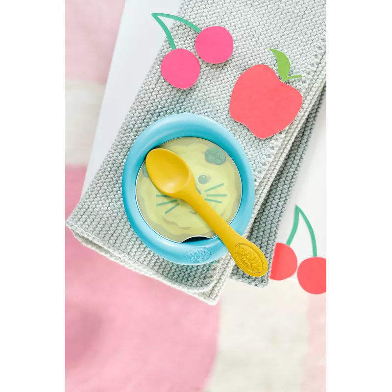 Leļļu barošanas komplekts BABY born Feeding Set vecumam no 3 gadiem — aksesuāri rotaļu barošanai