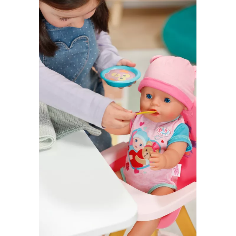 Leļļu barošanas komplekts BABY born Feeding Set vecumam no 3 gadiem — aksesuāri rotaļu barošanai