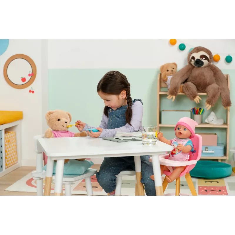 Leļļu barošanas komplekts BABY born Feeding Set vecumam no 3 gadiem — aksesuāri rotaļu barošanai