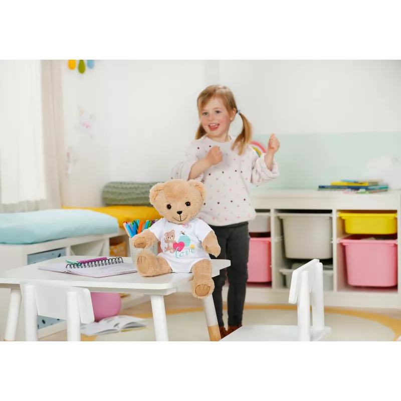 Mīkstā rotaļlieta zapf creation BABY born Singing Teddy 837962 — plīša dziedošais lācītis lellēm