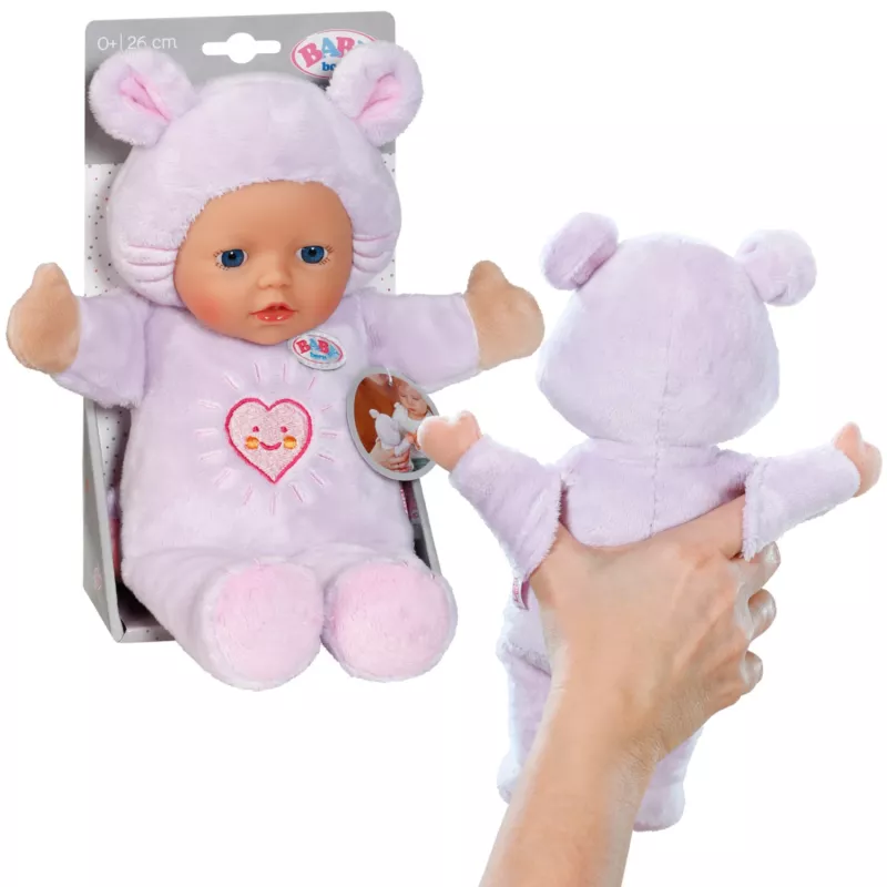 BABY born for babies Pele 26 cm, lelle mazulim, dzimumneitrāla, zēnam/meitenei, 260 mm, daudzkrāsu