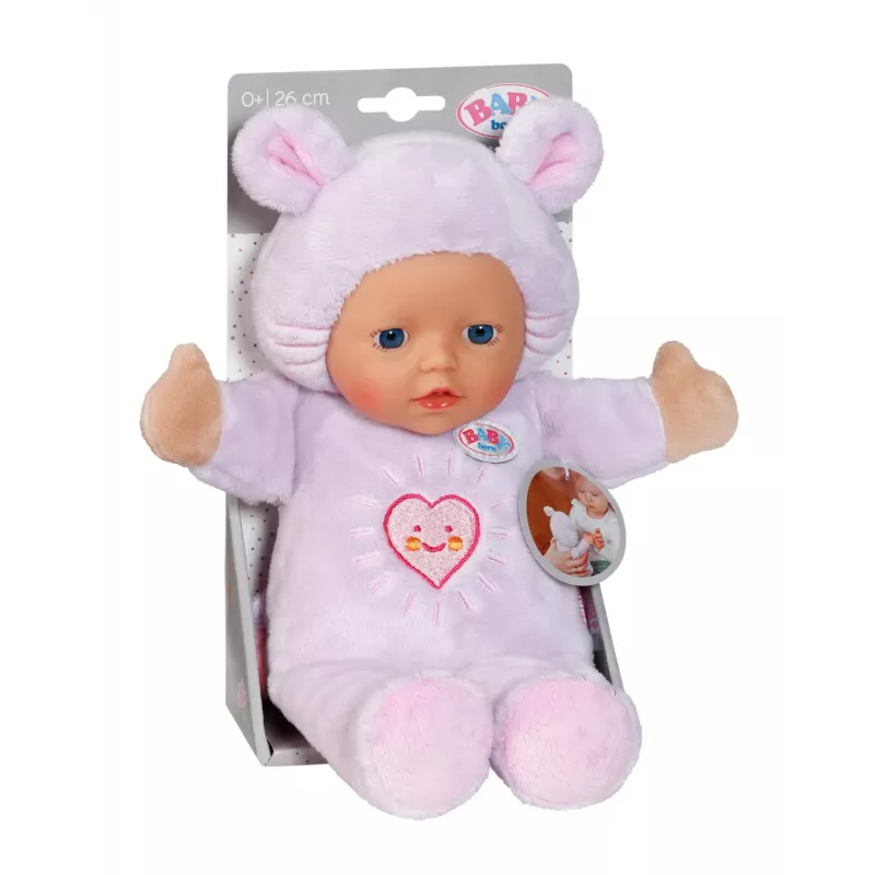 BABY born for babies Pele 26 cm, lelle mazulim, dzimumneitrāla, zēnam/meitenei, 260 mm, daudzkrāsu