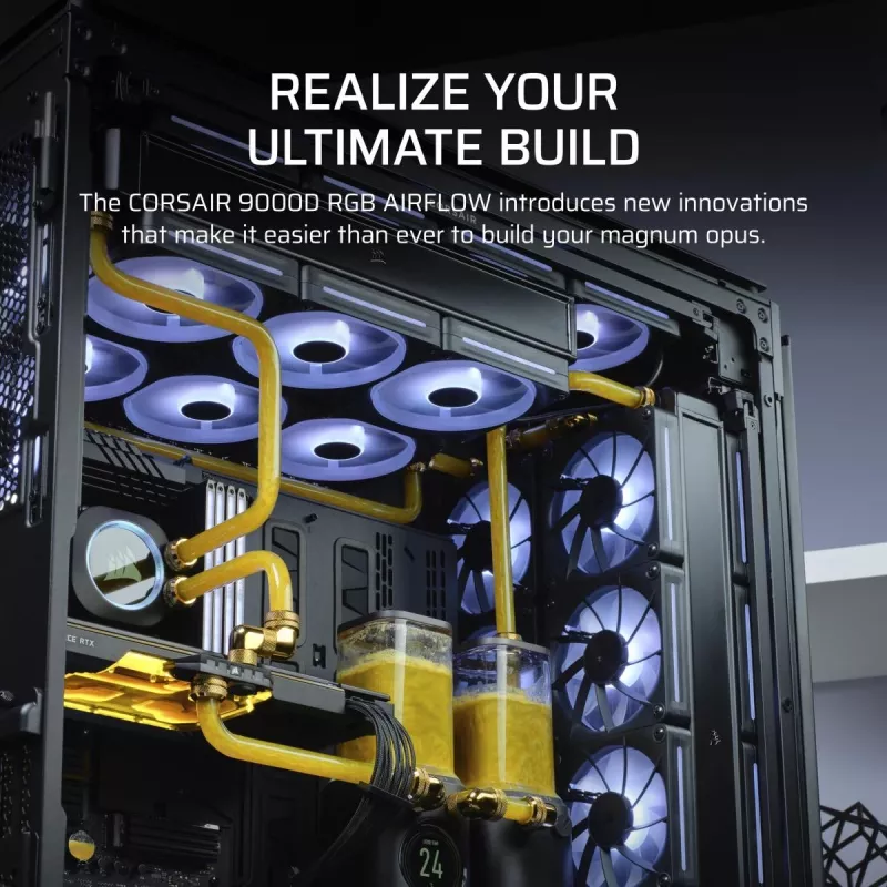 CORSAIR datora korpuss - 9000D RGB Airflow Super pilntornis
