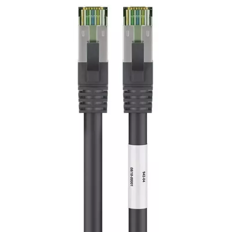 Tīkla kabelis Goobay CAT 8.1 Patch Cord RJ-45 Cat8.1 5m Melns