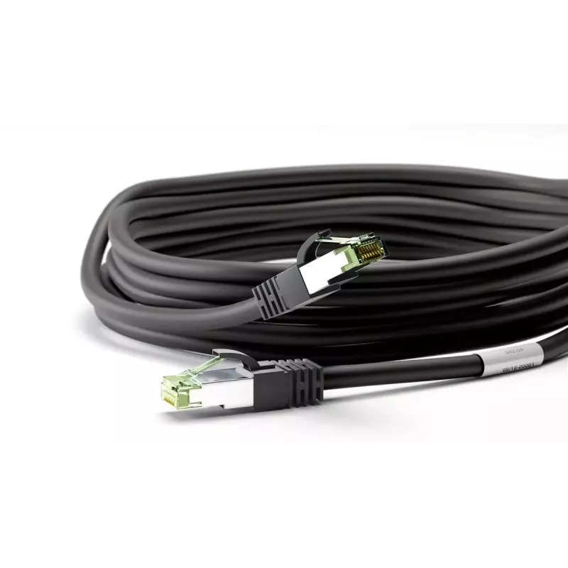 Tīkla kabelis Goobay CAT 8.1 Patch Cord RJ-45 Cat8.1 5m Melns