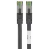 Tīkla kabelis Wentronic 66719 Cat8.1 S/FTP 0,25 m Melns
