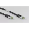Tīkla kabelis Wentronic 66719 Cat8.1 S/FTP 0,25 m Melns