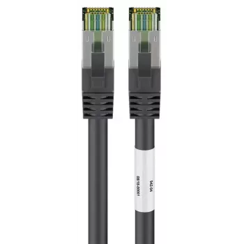 Tīkla kabelis Wentronic 66719 Cat8.1 S/FTP 0,25 m Melns