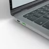 Porta bloķētāja atslēga Lindy USB Type C Port Blocker Key Pack of 4 zaļa