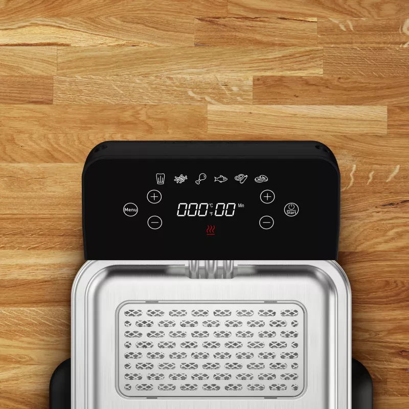 Tefal Family Pro FR507D Single 4 L brīvi stāvoša 2400 W fritieris Nerūsējošais tērauds