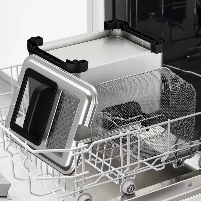 Tefal Family Pro FR507D Single 4 L brīvi stāvoša 2400 W fritieris Nerūsējošais tērauds