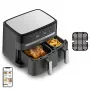 Tefal Dual Easy Fry & Grill EY905B Double 8.3 L stacionārā 2700 W karstā gaisa fritiere pelēka