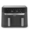 Tefal Dual Easy Fry & Grill EY905B Double 8.3 L stacionārā 2700 W karstā gaisa fritiere pelēka