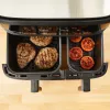Tefal Dual Easy Fry & Grill EY905B Double 8.3 L stacionārā 2700 W karstā gaisa fritiere pelēka