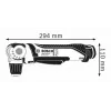 Bosch 0 601 390 908 elektriskais skrūvgriezis/triecienskrūvgriezis 1300 RPM melns, zils