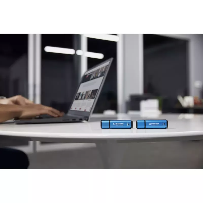 Kingston Technology IronKey 256 GB USB-C Vault Privacy 50C AES-256 šifrēts, FIPS 197