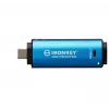 Kingston Technology IronKey 256 GB USB-C Vault Privacy 50C AES-256 šifrēts, FIPS 197