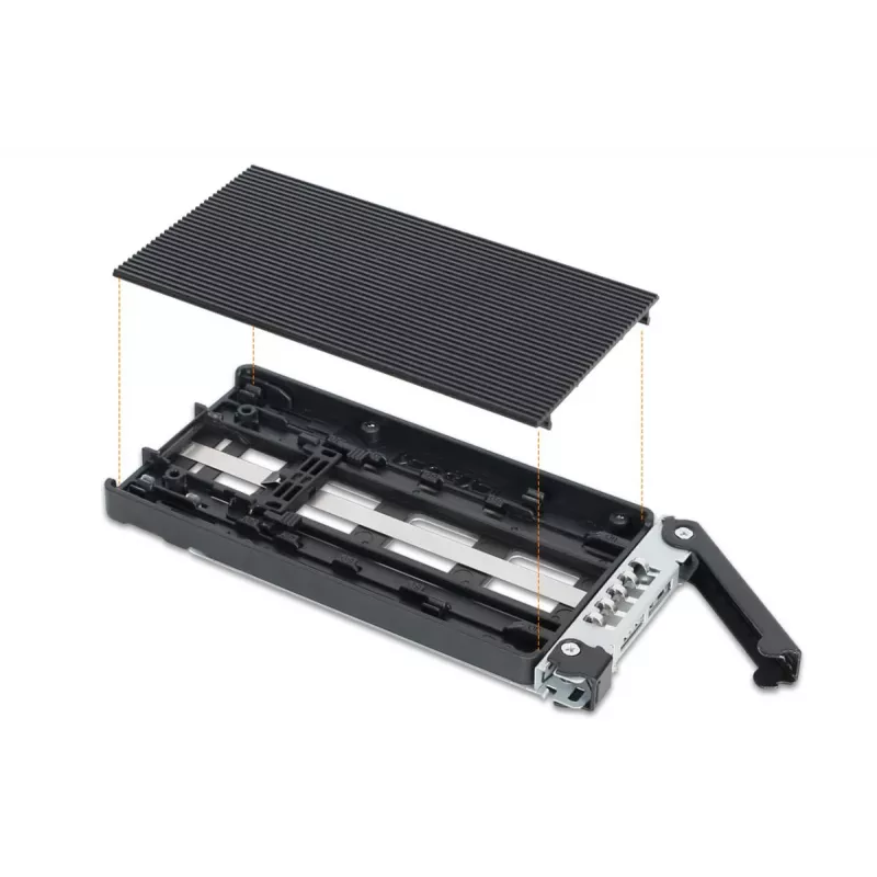 ICYDOCK Mobile Rack Keylock miniSAS 1xM.2 NVMe uz 1x3,5 collu nodalījumu