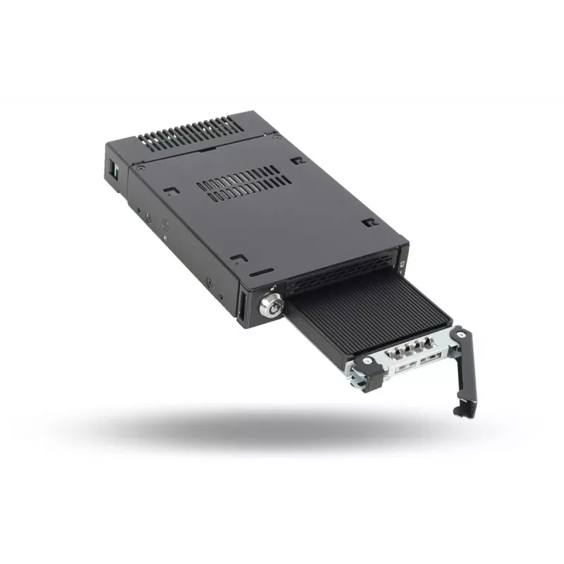 ICYDOCK Mobile Rack Keylock miniSAS 1xM.2 NVMe uz 1x3,5 collu nodalījumu
