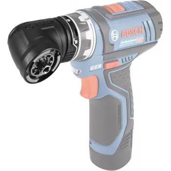 Bosch GFA 12-W Professional FlexiClick leņķa uzgalis, 1/4″ sešstūris (6,35 mm), paredzēts GSR 12V-15 FC, melns