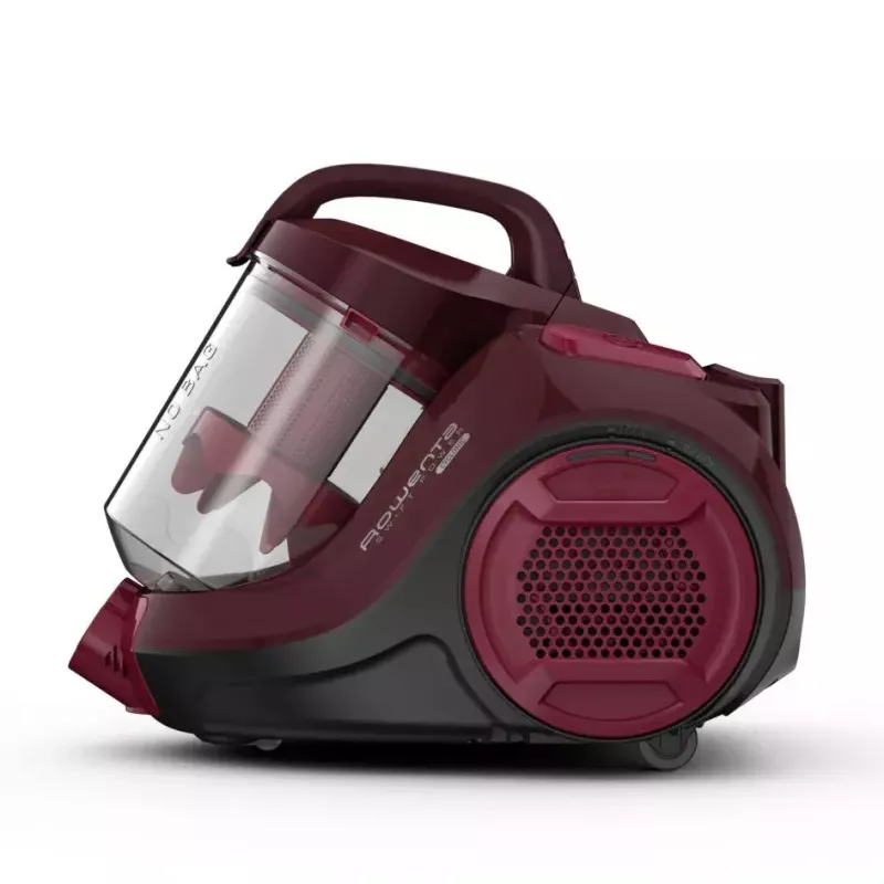Cilindriskais putekļsūcējs ROWENTA Swift Power RO2933 — 750 W, bez maisiņa, bordo/melns, 4,87 kg