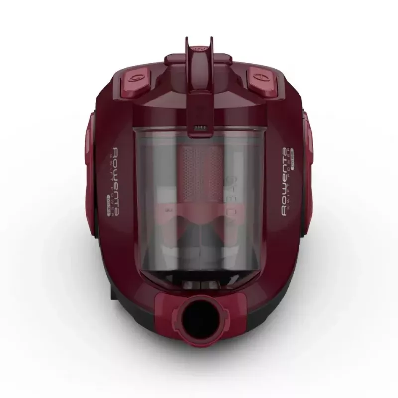 Cilindriskais putekļsūcējs ROWENTA Swift Power RO2933 — 750 W, bez maisiņa, bordo/melns, 4,87 kg