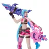 League of Legends, Duālo pilsētu komplekts ar ekskluzīvām Jinx, Heimerdinger, Vi, Caitlyn un Ekko, 4 collu kolekcionējamām figūrām, aksesuāriem, no 12 gadu vecuma