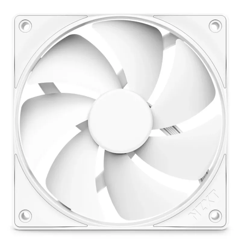 NZXT Dzesēšanas Ventilators F120p 120mm Balts Statiskais Spiediens