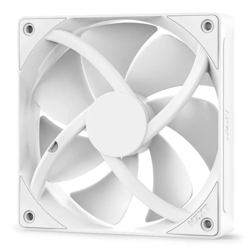 NZXT Dzesēšanas Ventilators F120p 120mm Balts Statiskais Spiediens