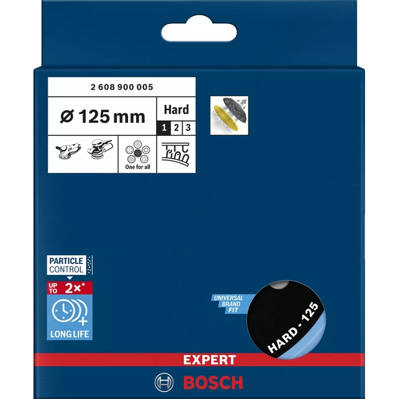 Bosch Expert 2 608 900 005 rotējošā instrumenta slīpēšanas/slīpēšanas piederums Slīplokšņu pamatnes