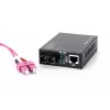 DIGITUS multivides pārveidotājs, daudzmodu 10/100Base-TX uz 100Base-FX, ietverot barošanas bloku SC savienotājs, līdz 2 km