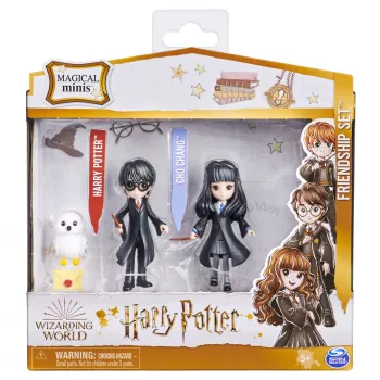 Wizarding World, Magical Minis Harija Potera un Čo Čenas draudzības komplekts ar radību, bērnu rotaļlietas no 5 gadu vecuma