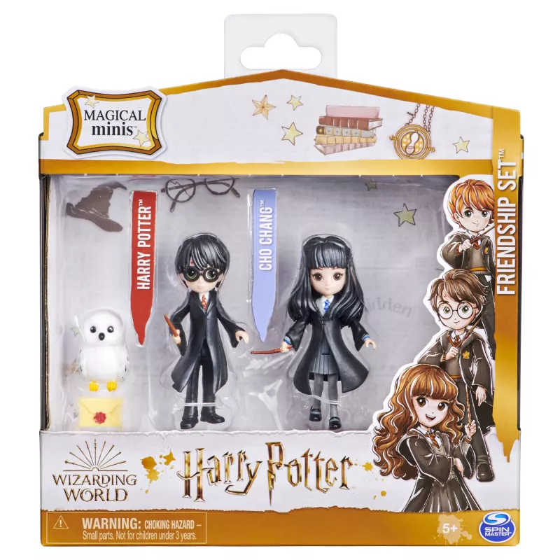 Wizarding World, Magical Minis Harija Potera un Čo Čenas draudzības komplekts ar radību, bērnu rotaļlietas no 5 gadu vecuma